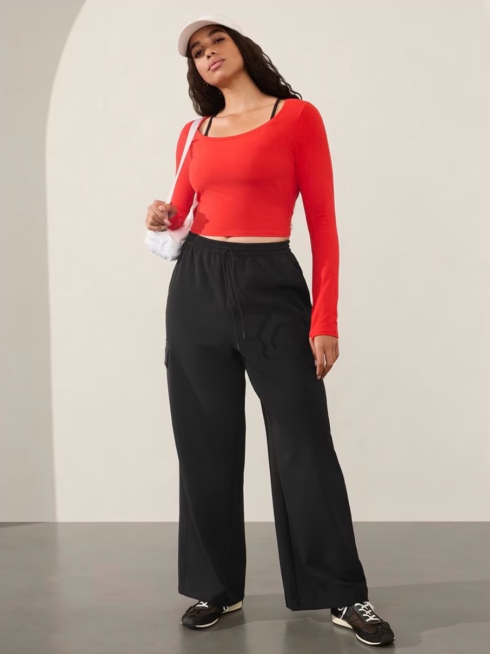 Athleta Promenade Cargo Pant - Black - Small